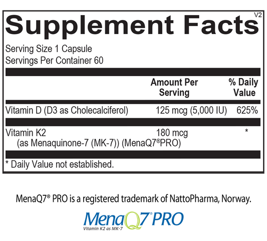 Vitamin D3 with K2 Capsule