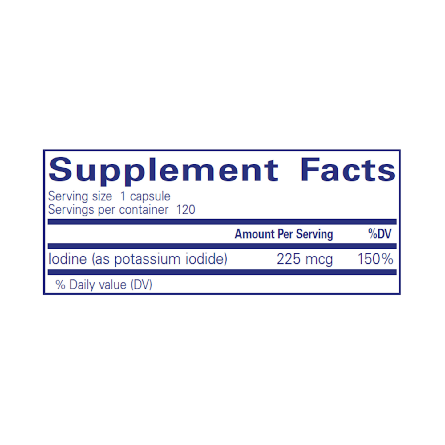 Iodine (Potassium Iodide)