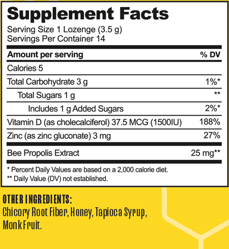 B Soothed Throat Lozenge Immune Support Fullscript