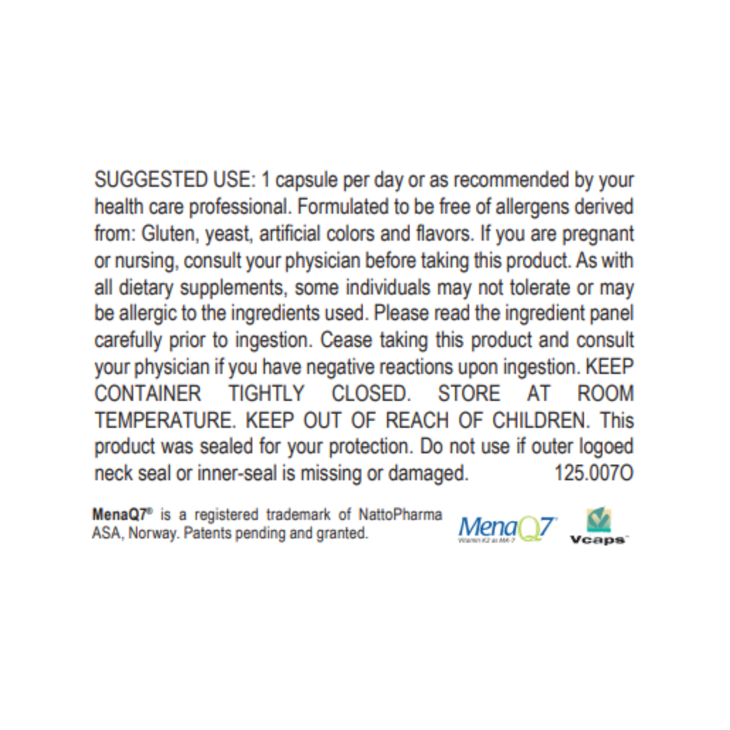 Vitamin D3 with K2 Capsule