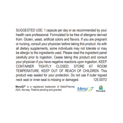 Vitamin D3 with K2 Capsule