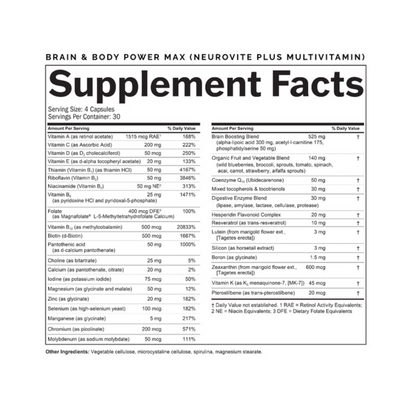 Brain and Body Power Max