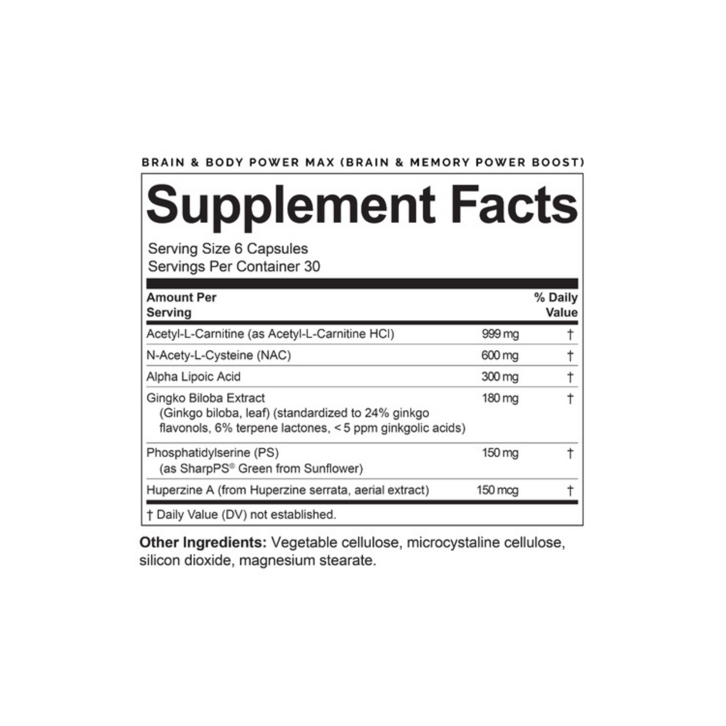 Brain and Body Power Max