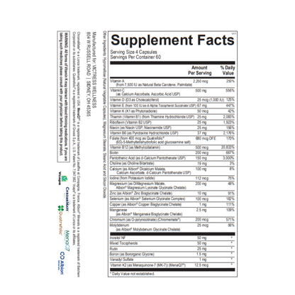 Daily Multi no Iron (240 Capsules)