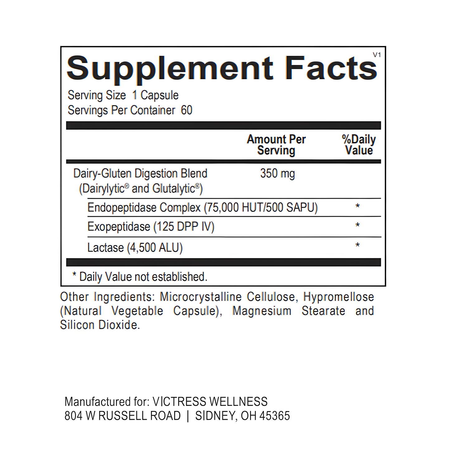 Dairy Gluten Support