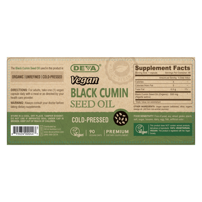 Black Cumin Seed Oil 500mg