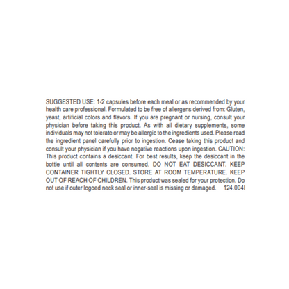 Digestive Enzymes with Betaine HCL