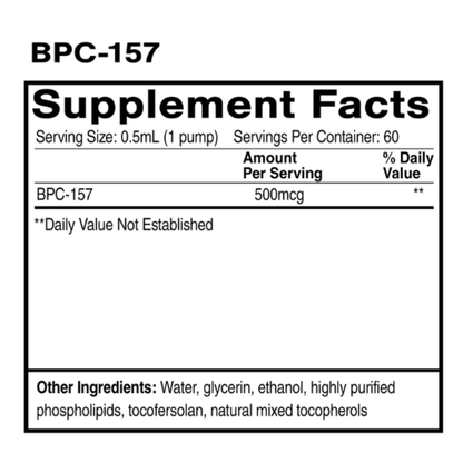 Oral Liposomal BPC-157