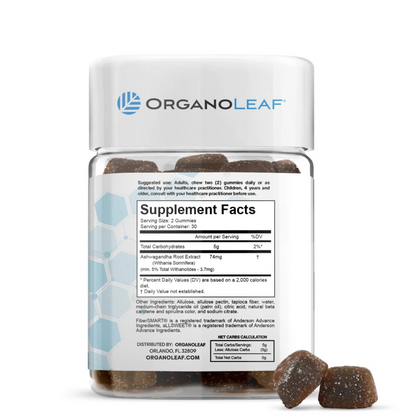 Relax & Refresh: Ashwagandha Root Extract (Withania Somnifera) Sugar-Free Gummies