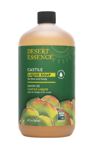 Liquid Castile Soap w/Tea Tree Desert Essence