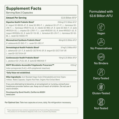 Seed DS-01 Daily Synbiotic
