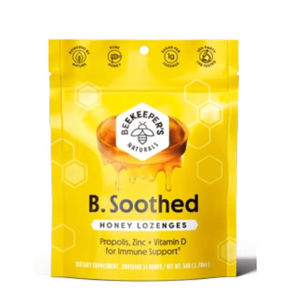B Soothed Throat Lozenge Immune Support Fullscript 