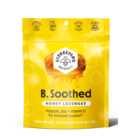 B Soothed Throat Lozenge Immune Support Fullscript 