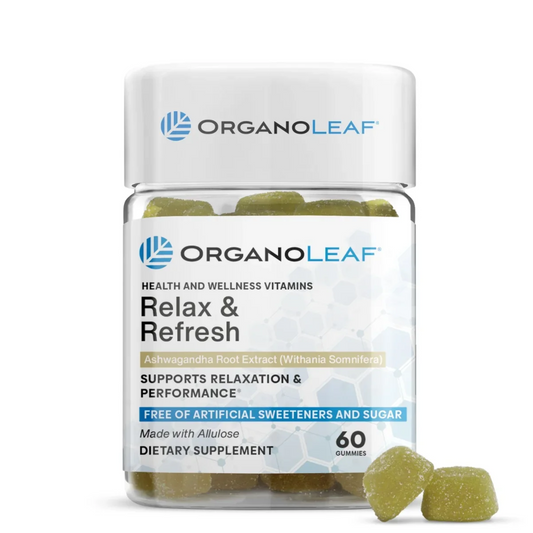 Relax & Refresh: Ashwagandha Root Extract (Withania Somnifera) Sugar-Free Gummies